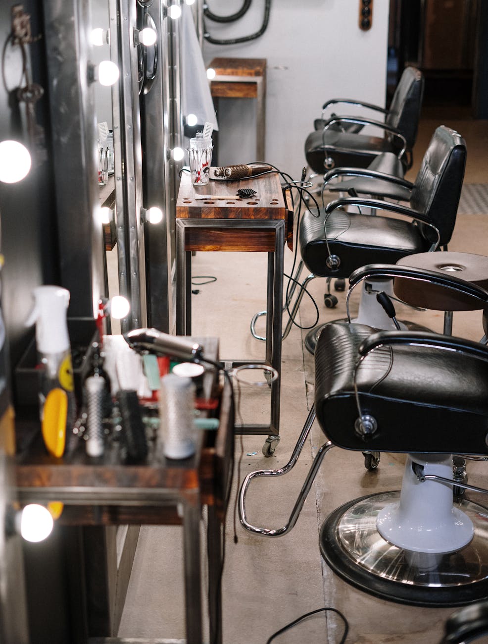 Luxe Hair Studio Salon Interior